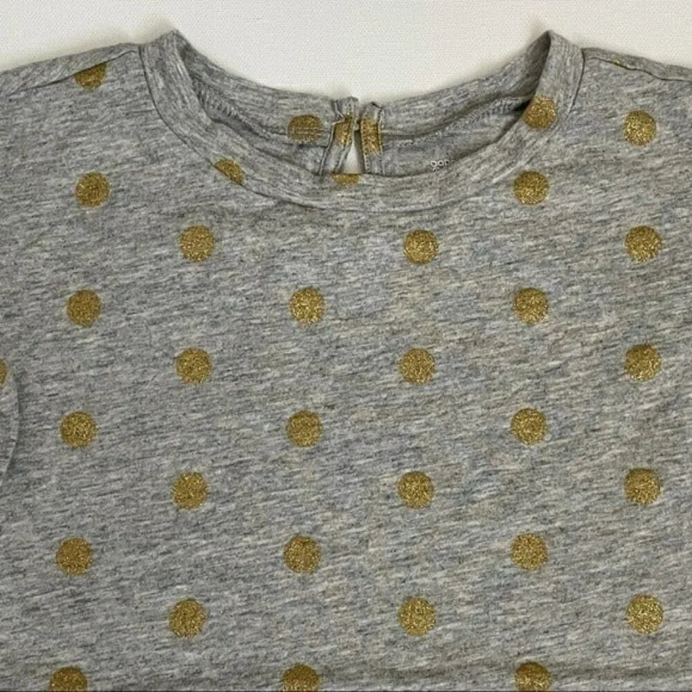 Baby Gap Toddler Girl Ruffle Sleeve T-Shirt Dress Size 2
